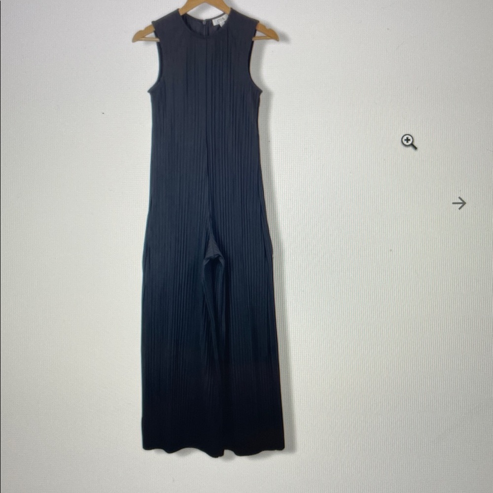 COS Sleeveless Pleaded Wide Leg Jumpsuit